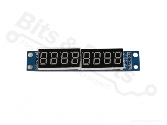Digit display 8-digit 7-segments MAX7219 red (digital tube)